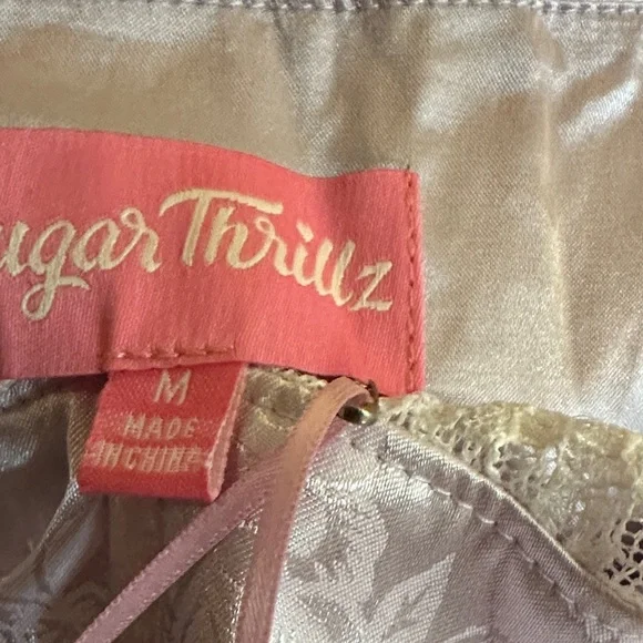 Sugar Thrillz Purple Dress with Pearls - Picture 2 of 3